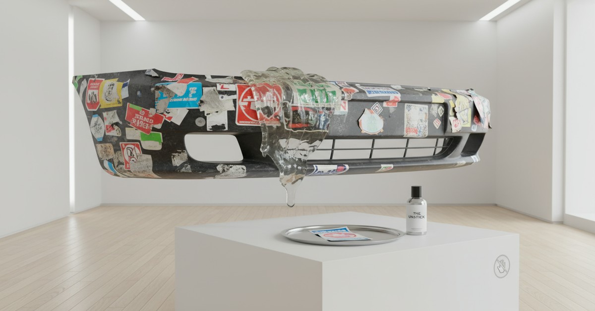 The Unconventional Way to Remove Stubborn Bumper Stickers Cleanly