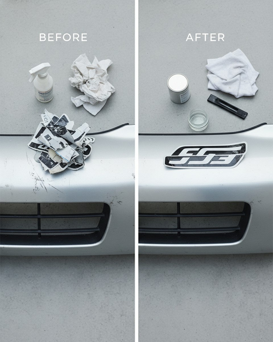 Effortless Old Bumper Sticker Removal: A Step-by-Step Guide