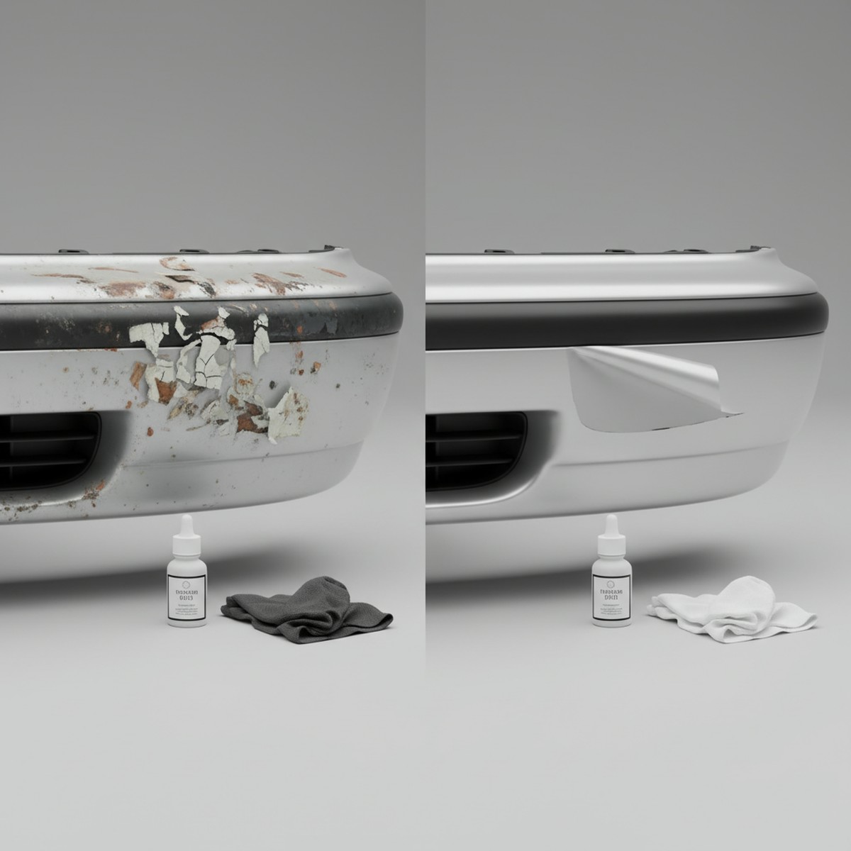 How a Messy Application Leads to Spotless Bumper Sticker Removal